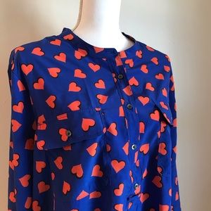 NWT GAP Long Sleeve Blouse. Size XL!